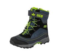 Lico Mixte bébé Sundsvall VS Bottes de Neige, Bleu (Marine/Schwarz/Lemon Marine/Schwarz/Lemon), 41 EU