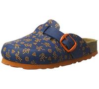 Lico Mixte Bioline Clog Kids Baskets Basses, Bleu Blau Orange Blau Orange, 39 EU