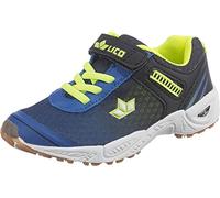 Lico Mixte enfant Barney Vs Chaussures Multisport Indoor, Bleu Blau Schwarz Lemon Blau Schwarz Lemon, 35 EU