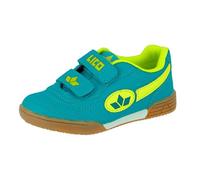 Lico Mixte Enfant Bernie V Chaussures Multisport Indoor, Turquoise Petrol Lemon, 30 Eu