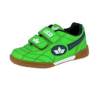 Lico Mixte enfant Bernie V Chaussures Multisport Indoor, Vert Gruen Marine Weiss, 39 EU