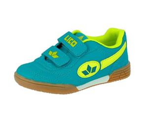 Lico Mixte Enfant Bernie V Shoes, Turquoise Petrol Lemon, 32 EU