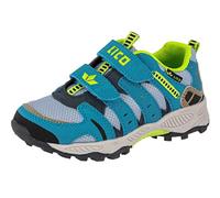 Lico Mixte enfant Fremont V Chaussures de Randonn e Basses, Bleu Grau Blau Lemon Grau Blau Lemon, 32 EU