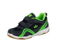 Lico Mixte Enjoy V Chaussures Multisport Indoor, Bleu (Marine/Lemon Marine/Lemon), 35 EU