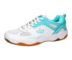 Lico Mixte Sprint Indoor Chaussures de Sport en Salle, Blanc/Turquoise, 41 EU