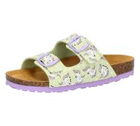 Lico Mules Bioline Licorne pour garçon et Fille, Vert Clair, 30 EU