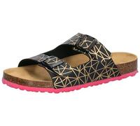 Lico Mules Bioline Platino pour Femme, Noir/Or, 42 EU