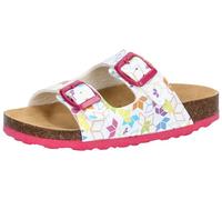 Lico Mules Bioline Rocky Unisexes pour Enfant, Blanc Multicolore, 32 EU