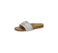 Lico Mules Bioline Solveig pour Femme, Blanc Multicolore, 42 EU
