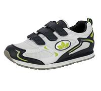Lico Nelson V, Chaussures de Sport Homme,Blanc (Weiss/Marine/Lemon Weiss/Marine/Lemon), 44 EU