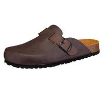 Lico Pantoufles Bioline Clog pour homme (brun, Numérique_49)