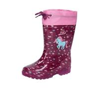 Lico Power Blinky Botte de Pluie, Lila/Rosa/Türkis, 33 EU