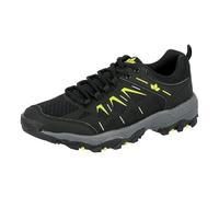 Lico Sierra chaussures de trekking pour femmes et hommes en nylon noir, doublure textile, semelle intérieure textile remplaçable