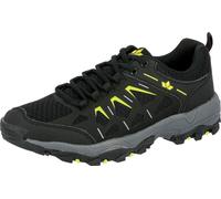 Lico Sierra, Chaussures de Randonnée Basses Mixte, Noir (Schwarz/Lemon Schwarz/Lemon), 42 EU