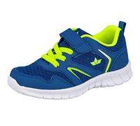 Lico Skip Vs, Baskets Fille, Bleu/Citron, 33 EU