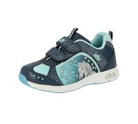 Lico Garçon Fille Unicorn V Blinky Sneakers Basses, Bleu (Marine/Türkis Marine/Türkis), 33 EU