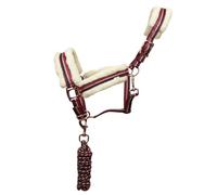 Licol avec Longhina Equityum Rosegold en nylon avec poil, matériaux innovants, design élégant, détails raffinés pour chevalier exigent (pony)