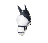Licol avec masque anti-mouches pour cheval Horze Paso Fino Bleu Cob