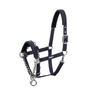 Licol de contrôle pour cheval Eskadron Bleu Cob