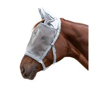 Licol de pâturage avec masque anti-mouches Waldhausen Gris Cob