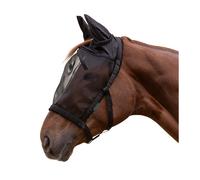 Licol de pâturage avec masque anti-mouches Waldhausen Noir Shetland