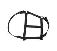 Licol de Veau Réglable Polyvalent, Retenue Haute Résistance pour Divers Animaux de Ferme, Matériau PP, Conception Douce (Black)