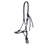 Licol en corde nouée pour cheval USG Basic Bleu Shetland/Poney