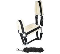 Licol et longe pour cheval Harry's Horse Soft - zwart - Cob