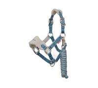 Licol et longe pour cheval LeMieux Mini Vogue Bleu Super Mini