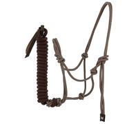 Licol éthologique et longe pour cheval Norton Duo Beige Full
