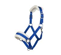 Licol fourrure pour cheval HKM Bischofshofen Bleu Pur-sang