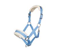Licol fourrure pour cheval HKM Bischofshofen Bleu Pur-sang