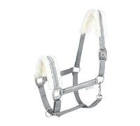Licol fourrure pour cheval Waldhausen Elegant Gris Poney