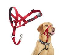 Licol Halti pour Chiens | Taille 3, Rouge | Pour que votre chien arrête de tirer sur sa laisse, Rembourrée, Colliers anti-traction pour chiens de taille moyenne