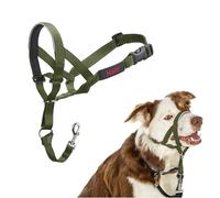 Licol HALTI - pour Que Votre Chien arrête de Tirer sur sa Laisse, Partie entièrement matelassée sur Le museau, Colliers Anti-Traction pour Chiens de Taille Moyenne (Taille 2, Vert Forêt)