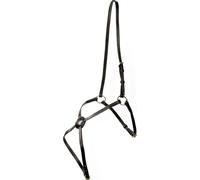 Licol interchangeable mexicain Carmen noir/garniture noire, taille cheval:demi-sang