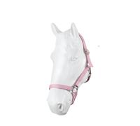 Licol nylon Horze (x3) Rose Cob