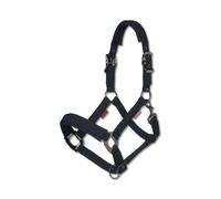 Licol nylon pour cheval LeMieux Finesse Noir Poney