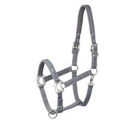 Licol nylon pour cheval Schockemöehle Memphis Gris Cob