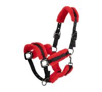 Licol polaire pour cheval, licol détachable, personnalisé, multicolore(red horse halter)