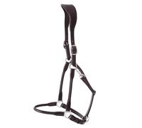 Licol pour cheval anatomique roulé cuir Premier Equine Hennaroso Marron Cob