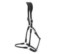 Licol pour cheval anatomique roulé cuir Premier Equine Hennaroso Noir Extra Full