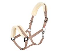 Licol pour cheval avec fausse fourrure Imperial Riding Classic Fur Marron Poney