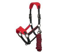Licol pour cheval avec fourreau LeMieux Rouge Poney