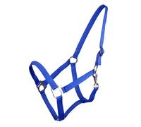 Licol pour cheval avec glissière Q-essentials Bleu Full