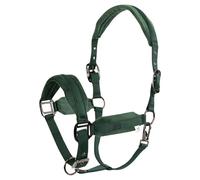 Licol pour cheval BR Equitation Velvet Vert Poney