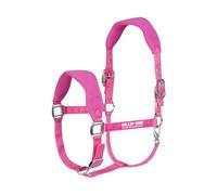 Licol pour cheval Confort amélioré - Coupe profilée et tissu évacuant l'humidité Accessoires pour cheval (rose, taille complète)