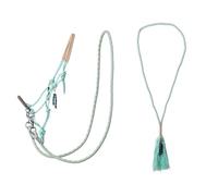 QHP Licol à Nœuds Combiné Liberty Ice-Green - Cob