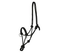 Licol pour cheval en corde Kieffer Ruby Noir Poney