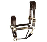 Licol pour cheval en cuir anatomic Harry's Horse Marron Cob